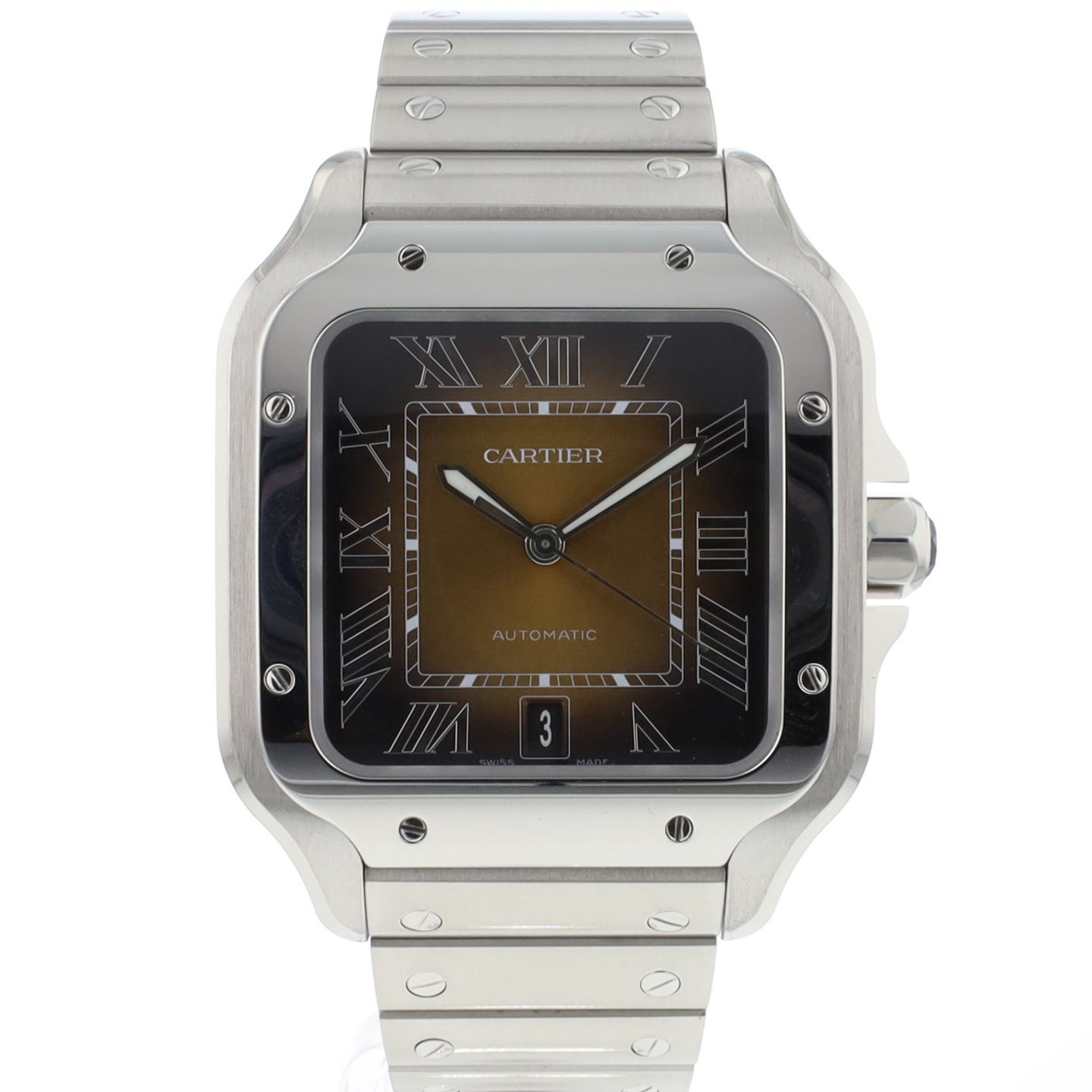 Cartier Santos WSSA0064 (2024) - 40mm Staal (1/6)
