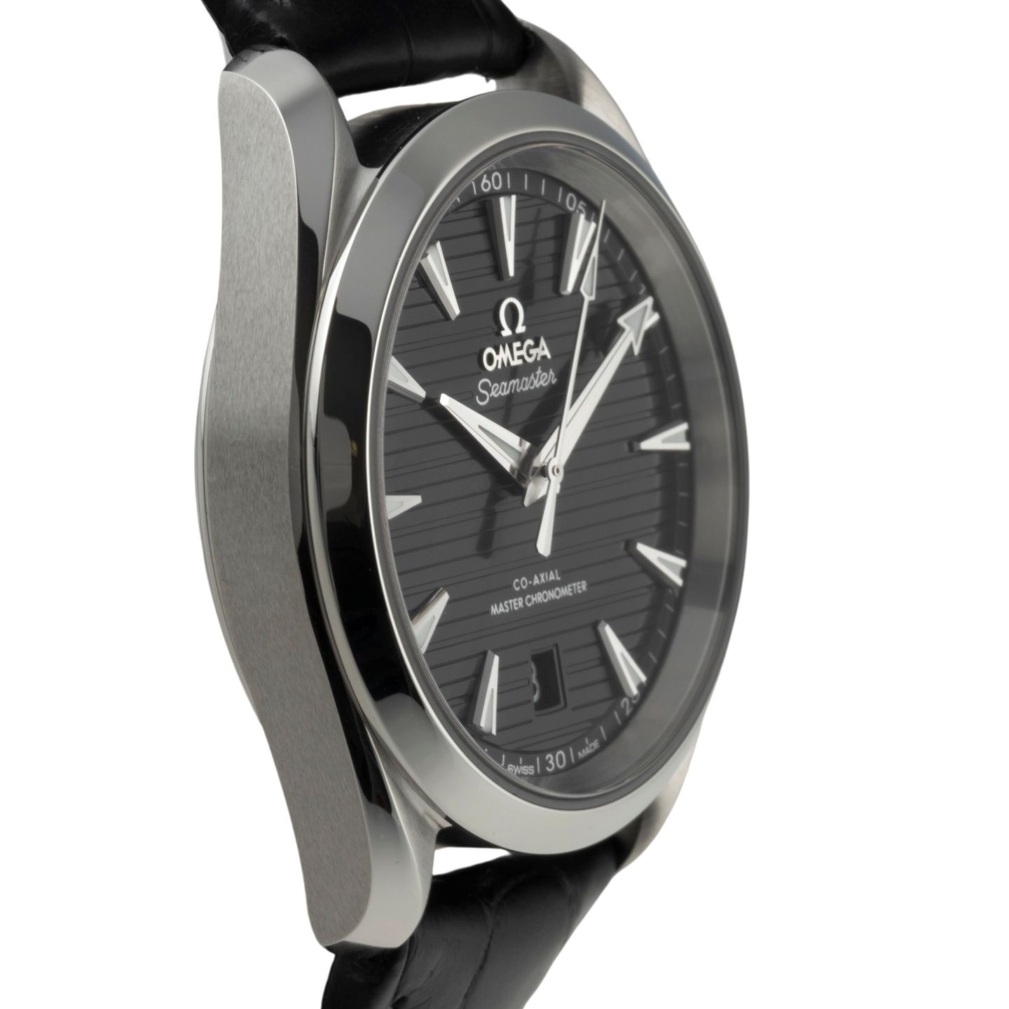 Omega Seamaster Aqua Terra 220.13.38.20.01.001 (Unknown (random serial)) - Black dial 38 mm Steel case (7/8)