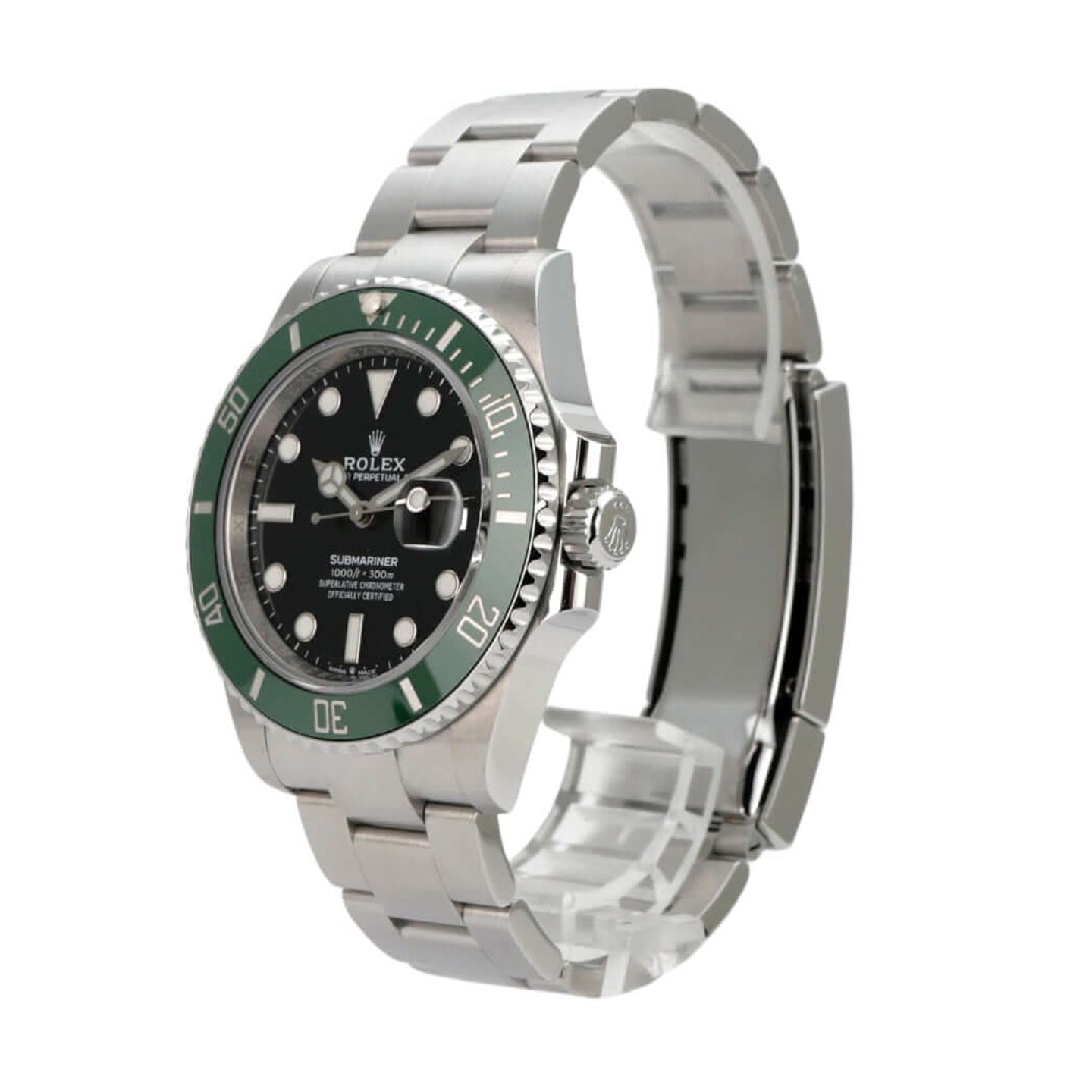 Rolex Submariner Date 126610LV (2021) - Zwart wijzerplaat 41mm Staal (3/8)