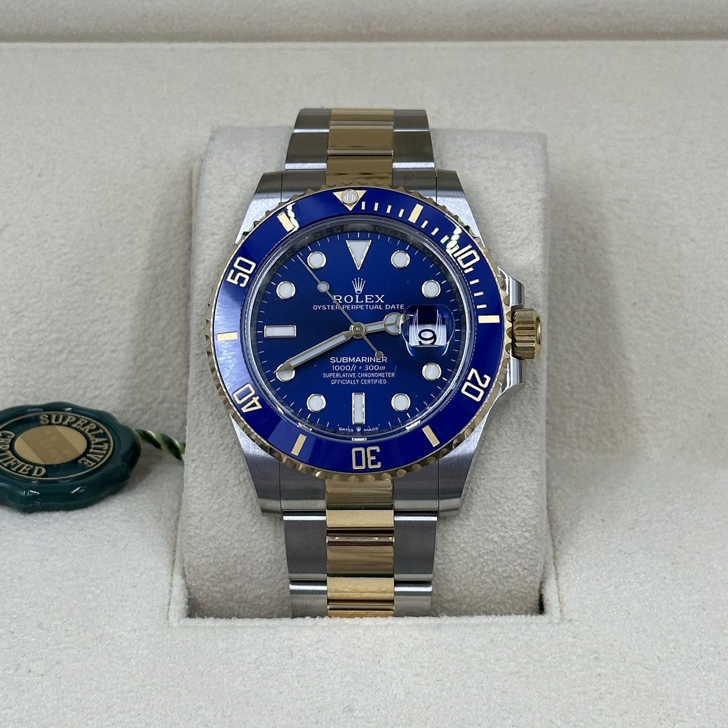 Rolex Submariner Date 126613LB (Onbekend (willekeurig serienummer)) - Blauw wijzerplaat 41mm Staal (3/8)