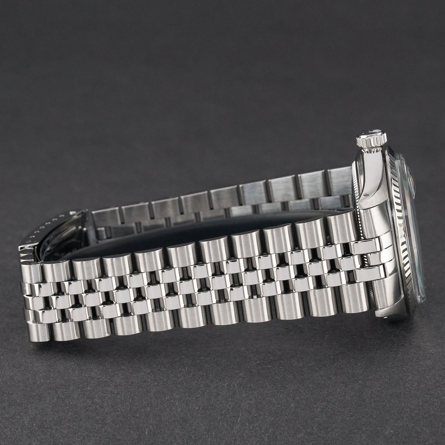 Rolex Datejust 1601 (1978) - Wit wijzerplaat 36mm Staal (6/8)