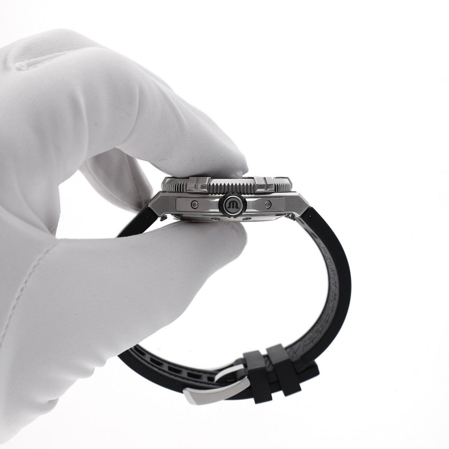 Maurice Lacroix Aikon AI6057-SSL20-330-2 (2023) - Black dial 38 mm Steel case (6/8)