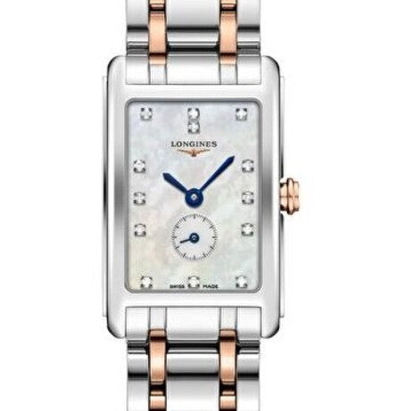 Longines DolceVita L5.255.5.87.7 (2026) - Pearl dial 21 mm Gold/Steel case (1/1)