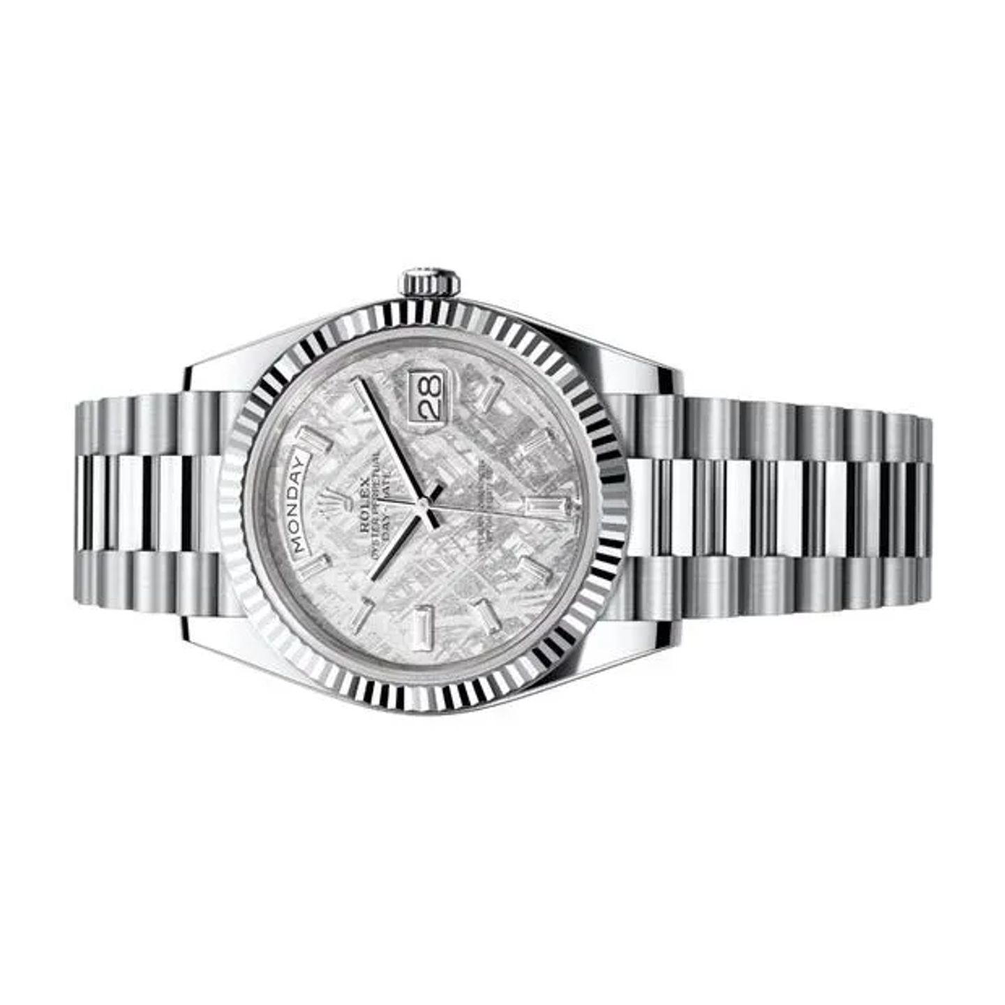 Rolex Day-Date 40 228236 (2024) - Blauw wijzerplaat 40mm Platina (5/6)