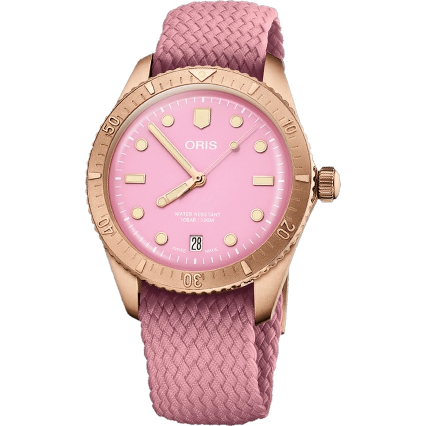 Oris Divers Sixty Five 01 733 7771 3158-07 3 19 04BRS (2026) - Red dial 38 mm Bronze case (1/1)