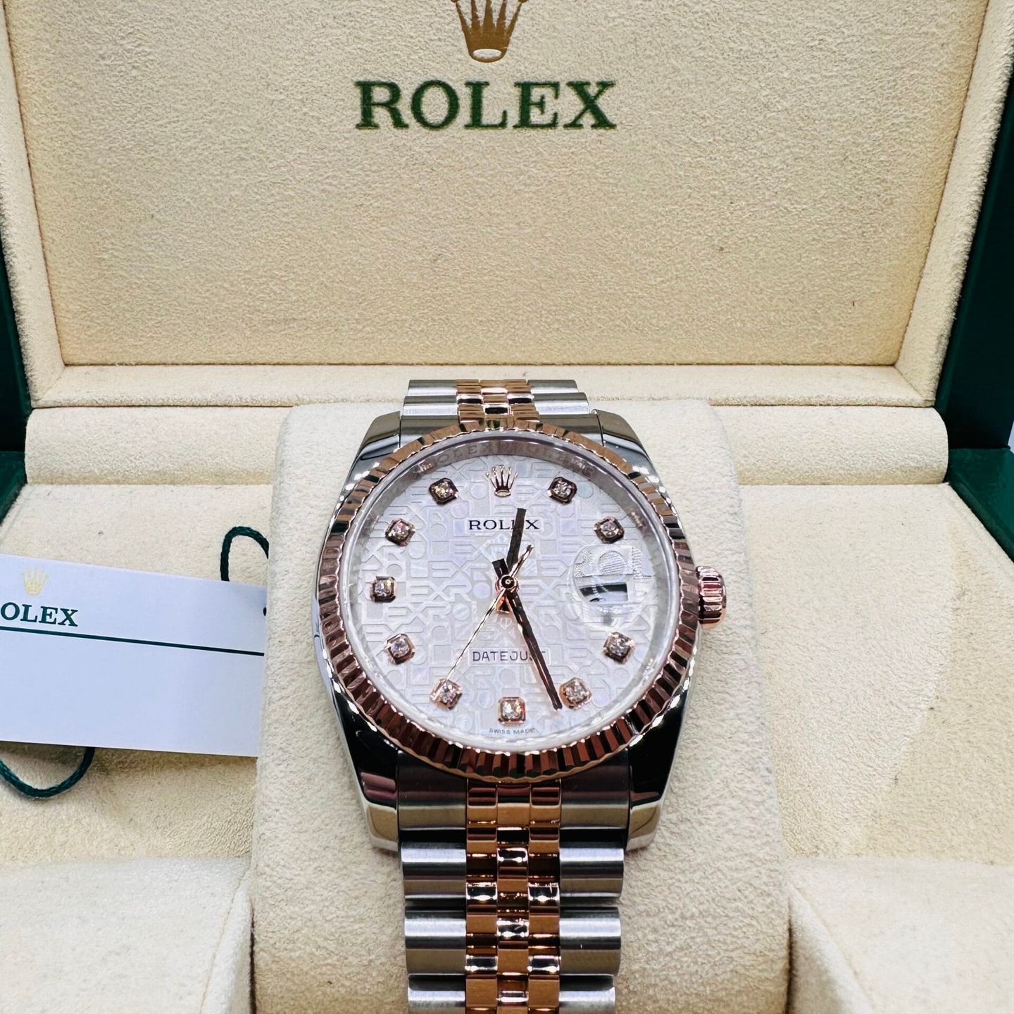 Rolex Datejust 36 116231 (2017) - 36mm Goud/Staal (3/6)