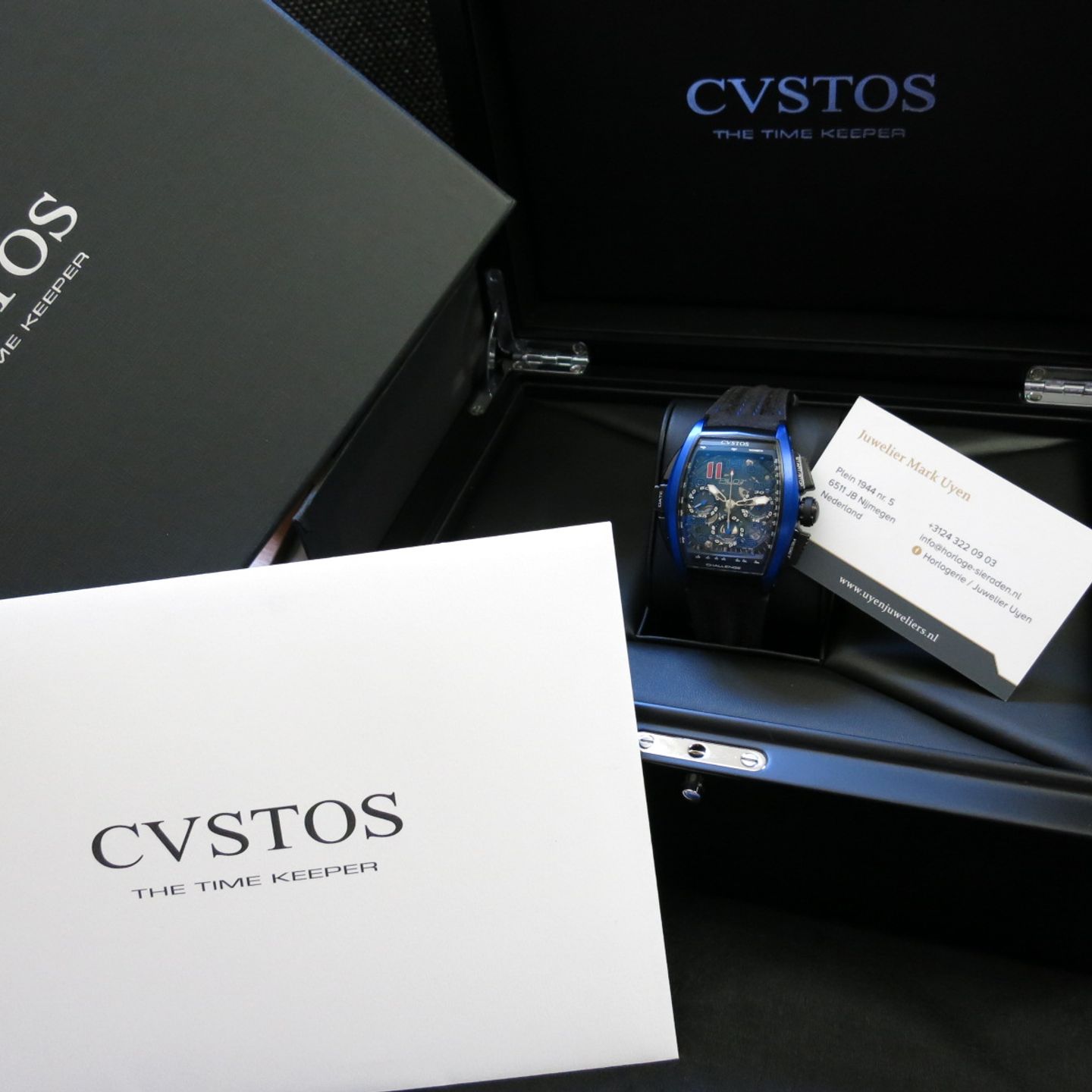 Cvstos Challenge CV11043CHPILTN0000AB0001 (Unknown (random serial)) - Black dial 41 mm Titanium case (12/12)
