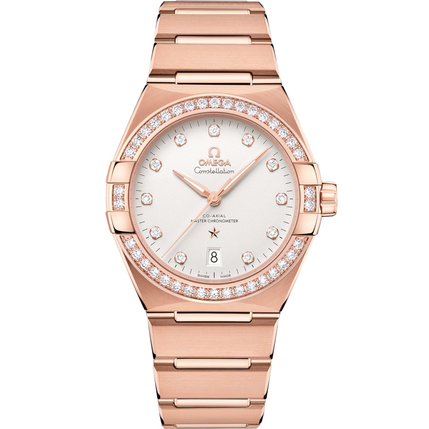 Omega Constellation 131.55.39.20.52.001 (2025) - Silver dial 39 mm Rose Gold case (1/1)