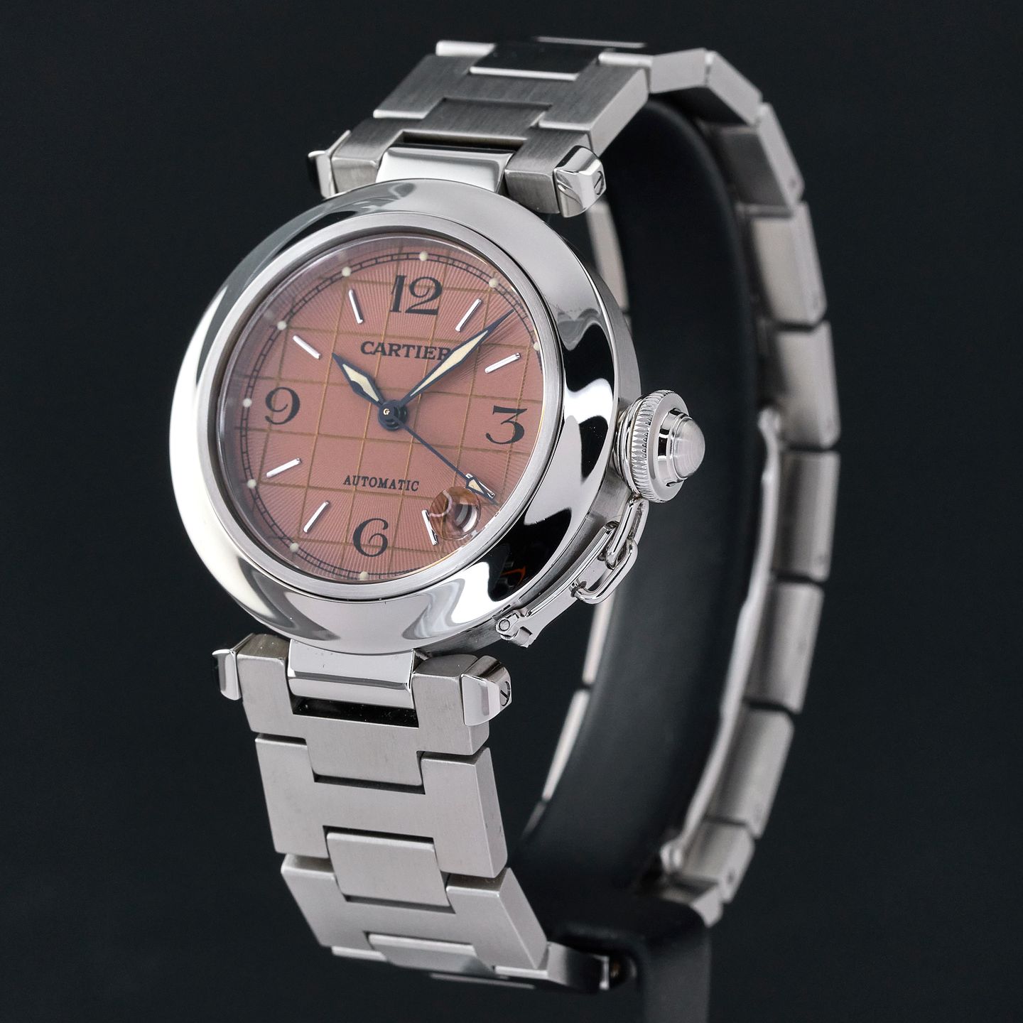 Cartier Pasha C W31024M7 (1998) - 35mm Staal (4/8)