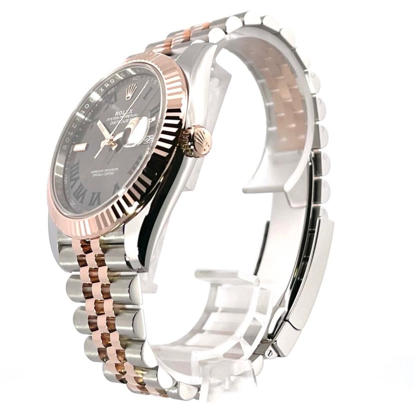 Rolex Datejust 41 126331 (2022) - Grey dial 41 mm Gold/Steel case (3/8)