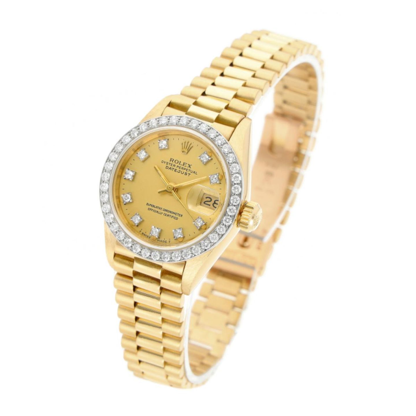 Rolex Lady-Datejust 69178 (1985) - 26mm Geelgoud (2/5)