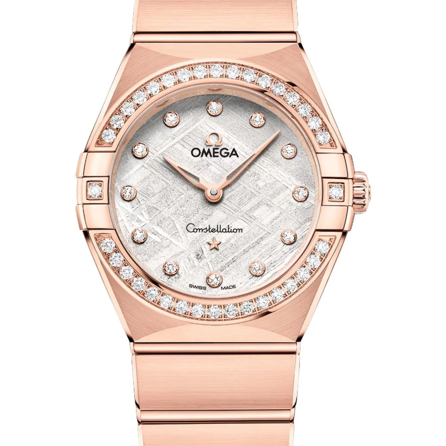 Omega Constellation Ladies 131.55.28.60.99.005 (2026) - Silver dial 28 mm Rose Gold case (1/1)