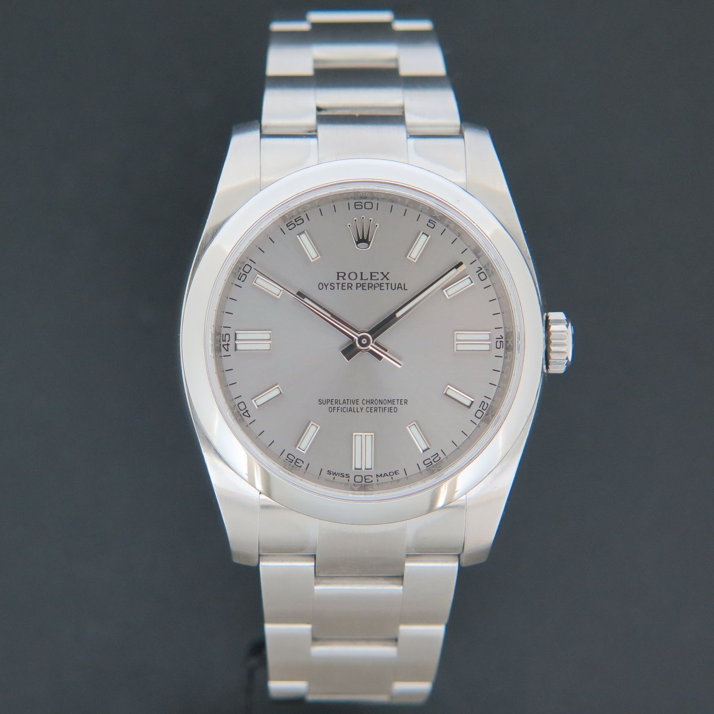 Rolex Oyster Perpetual 36 116000 (2017) - 36 mm Steel case (3/4)