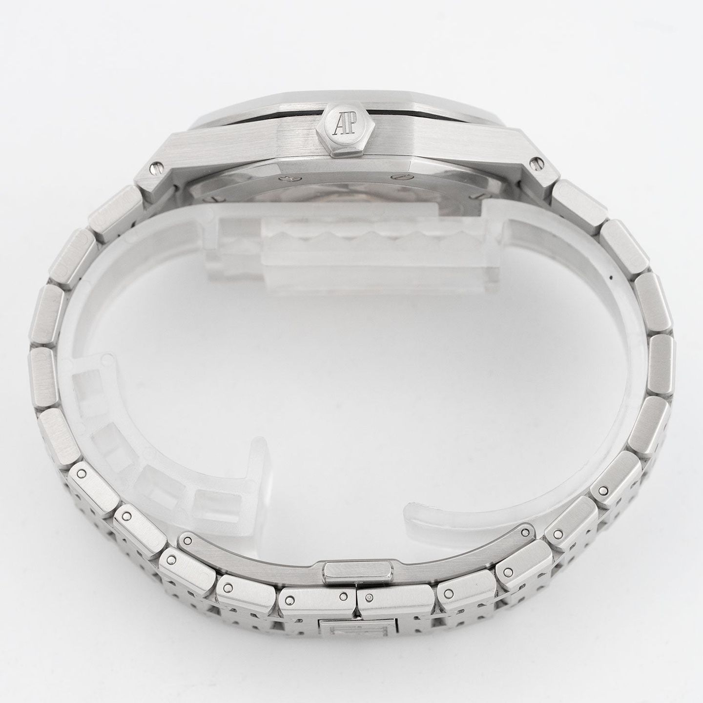 Audemars Piguet Royal Oak Lady 15451ST.ZZ.1256ST.01 (2013) - Black dial 37 mm Steel case (5/8)