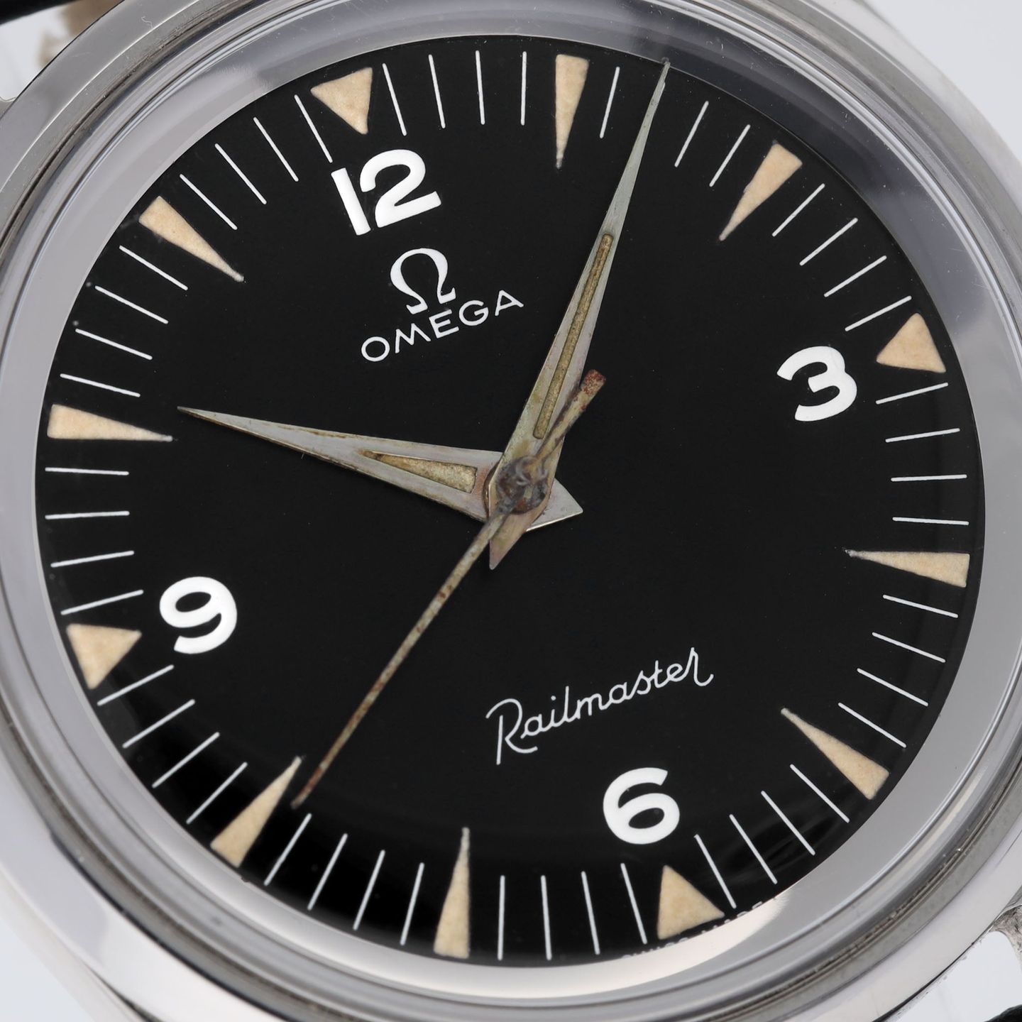 Omega Vintage 135004-63 (1963) - White dial 38 mm Steel case (5/8)