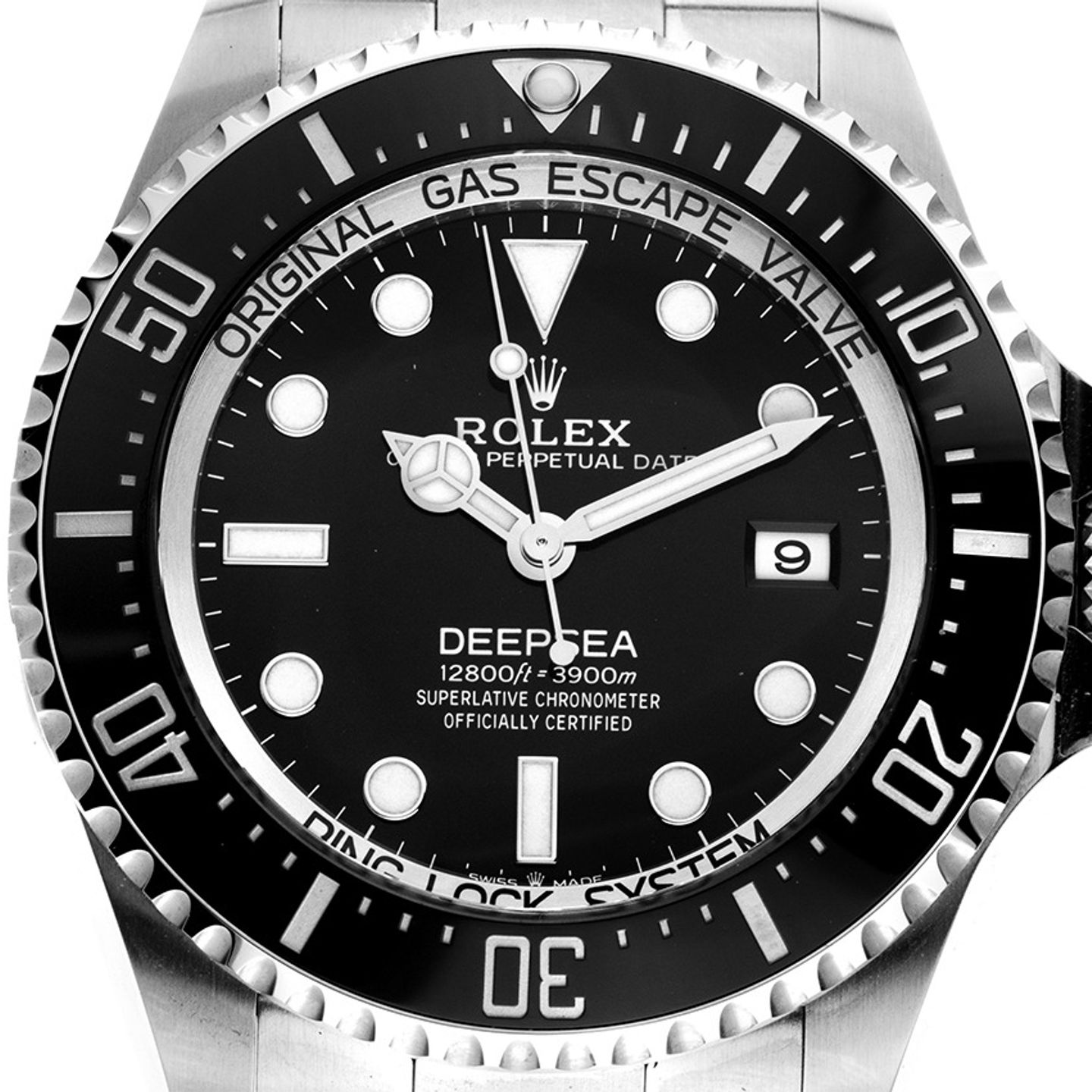 Rolex Sea-Dweller Deepsea 136660 (2025) - Zwart wijzerplaat 44mm Staal (1/7)