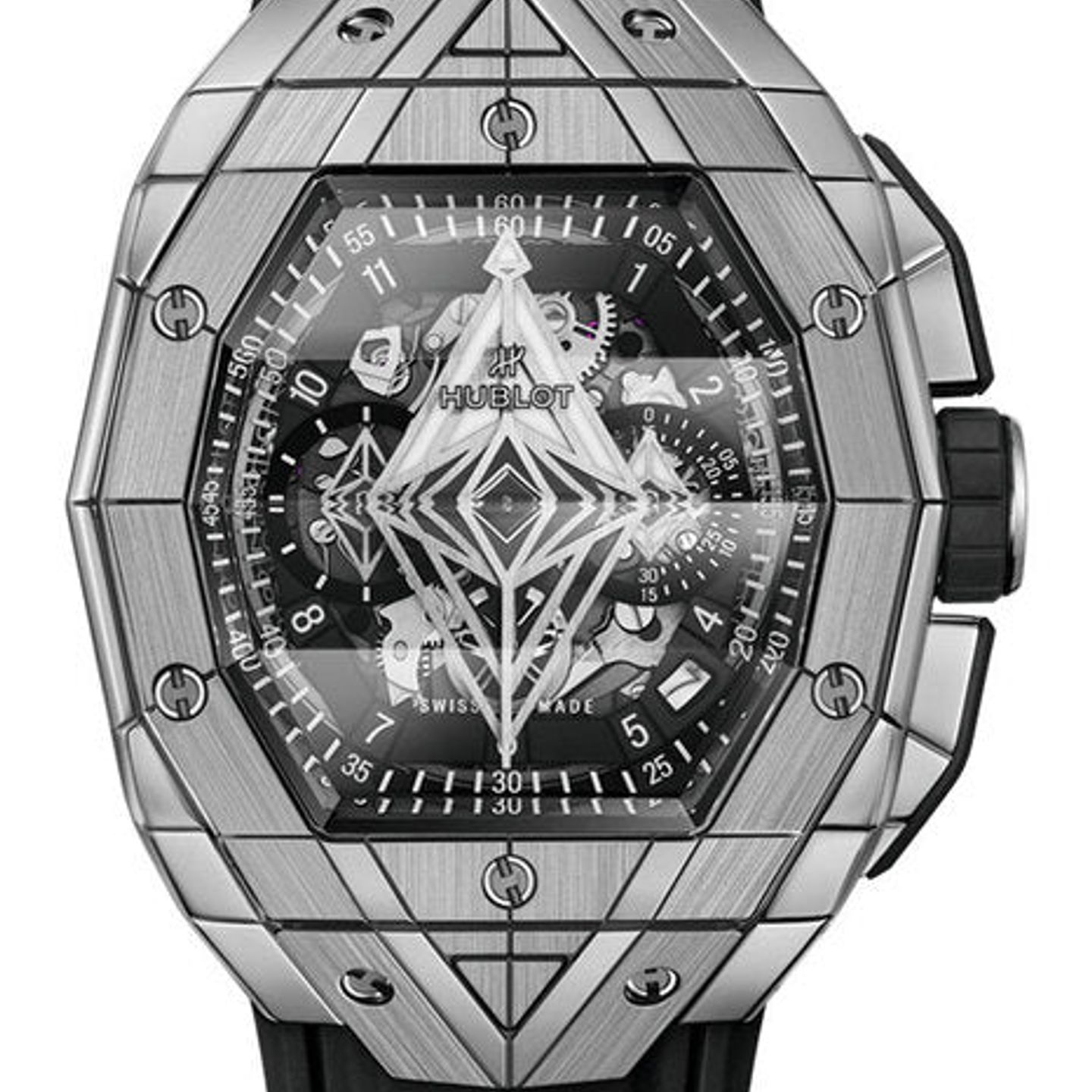 Hublot Spirit of Big Bang 648.NX.0107.RX.MXM23 (2025) - Transparent dial 42 mm Titanium case (1/1)