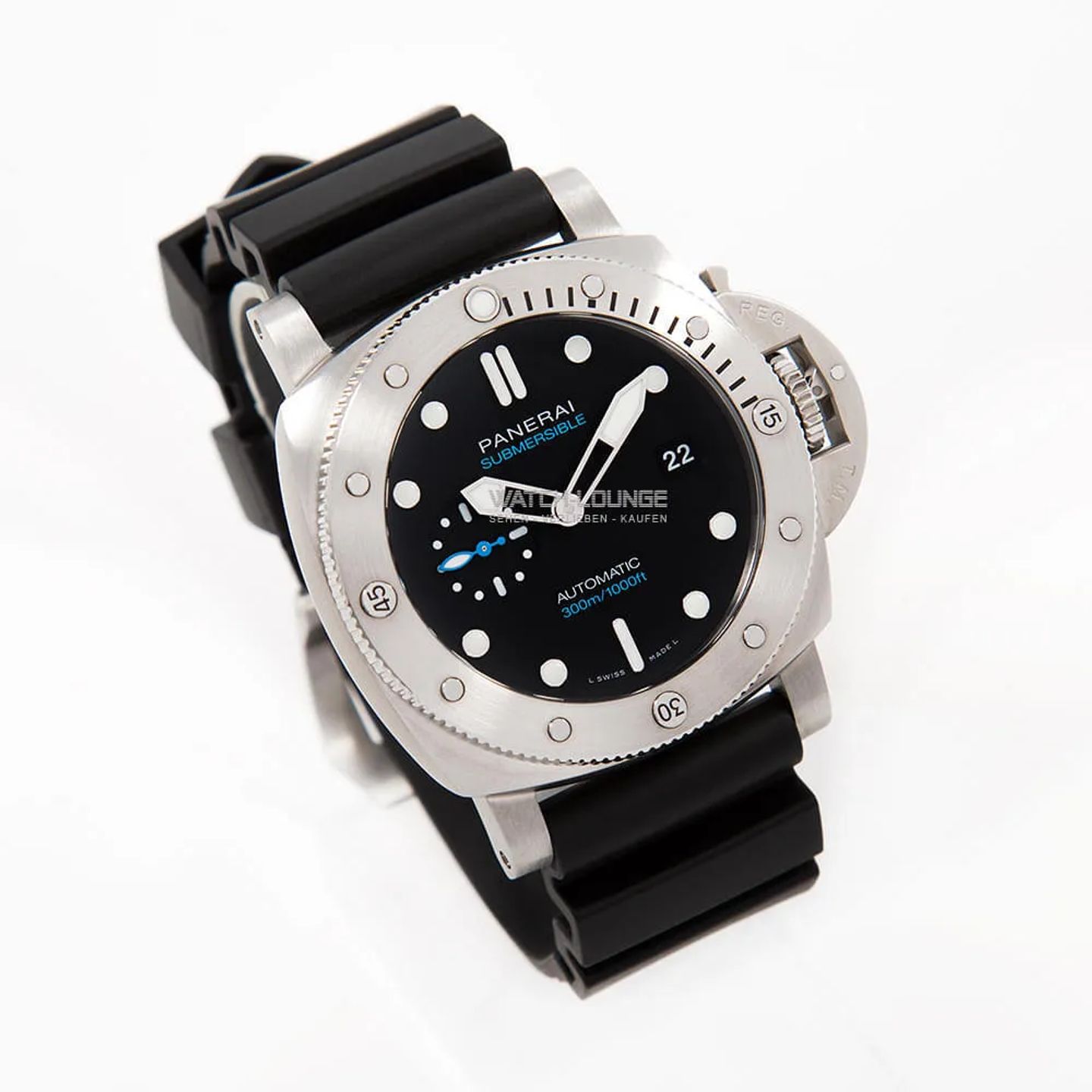 Panerai Luminor Submersible PAM01229 (2025) - Zwart wijzerplaat 44mm Staal (3/8)