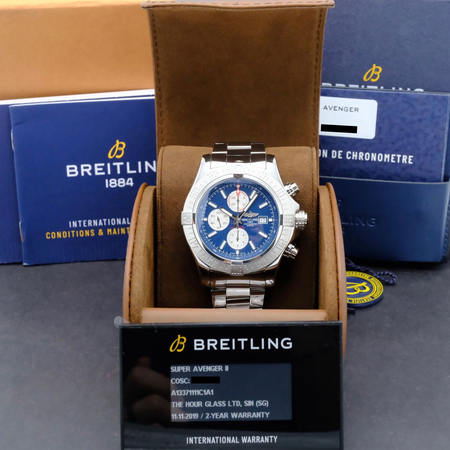 Breitling Super Avenger II A13371 - (3/8)