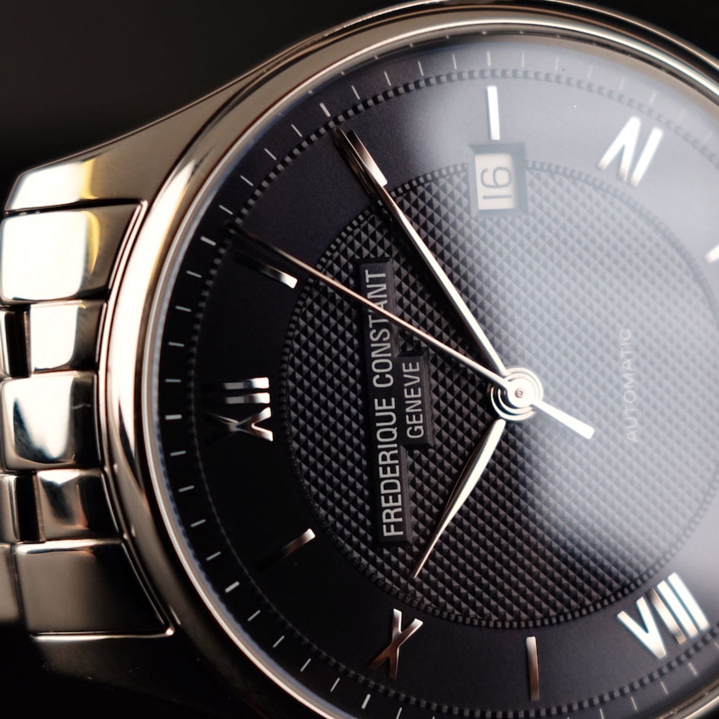 Frederique Constant Classics Automatic FC-303MN5B6B (2024) - Blauw wijzerplaat 40mm Staal (3/8)