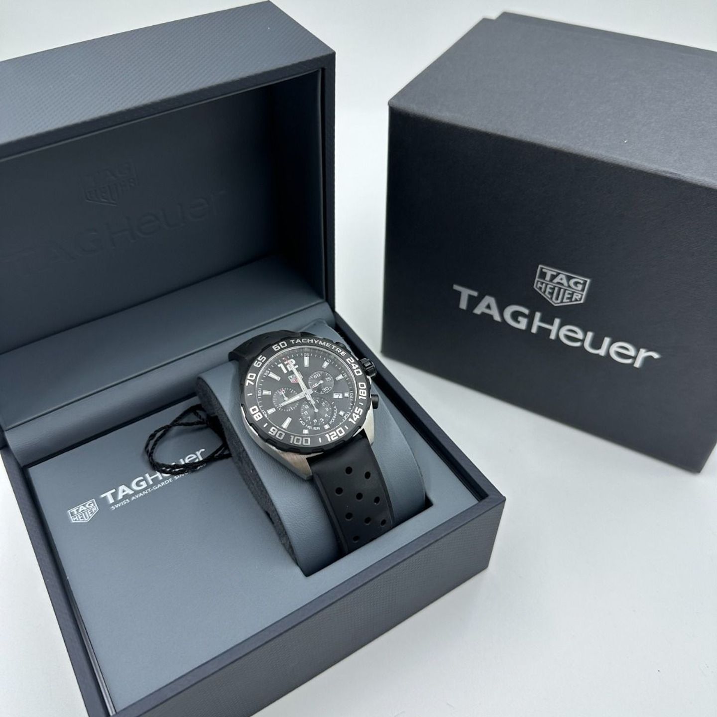 TAG Heuer Formula 1 Quartz CAZ1010.FT8024 (2023) - Zwart wijzerplaat 43mm Staal (2/8)