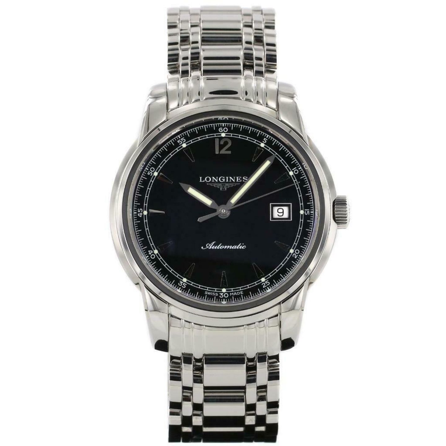 Longines Saint-Imier L2.766.4.59.6 (Unknown (random serial)) - Black dial 41 mm Steel case (2/2)