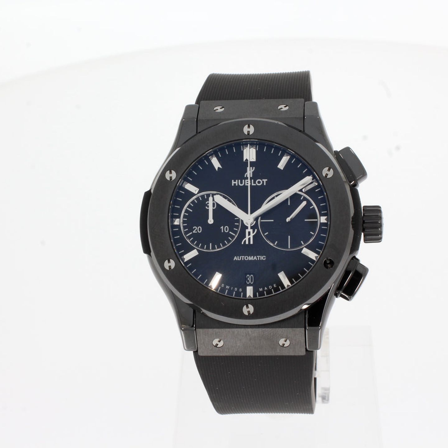 Hublot Classic Fusion Chronograph 521.CM.1171.RX (2024) - Zwart wijzerplaat 45mm Keramiek (1/4)