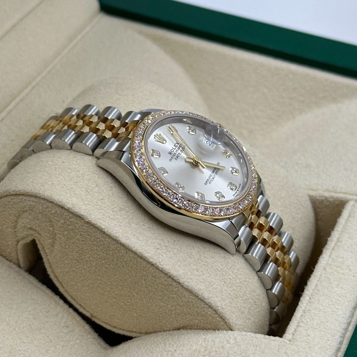 Rolex Datejust 31 278383RBR (2024) - Zilver wijzerplaat 31mm Staal (7/8)