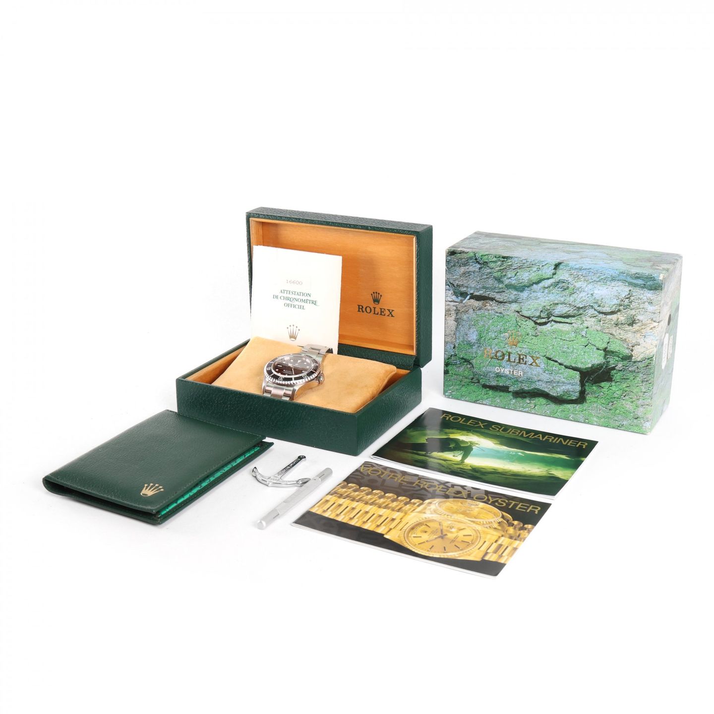 Rolex Sea-Dweller 4000 16600 (1996) - Black dial 40 mm Steel case (3/3)