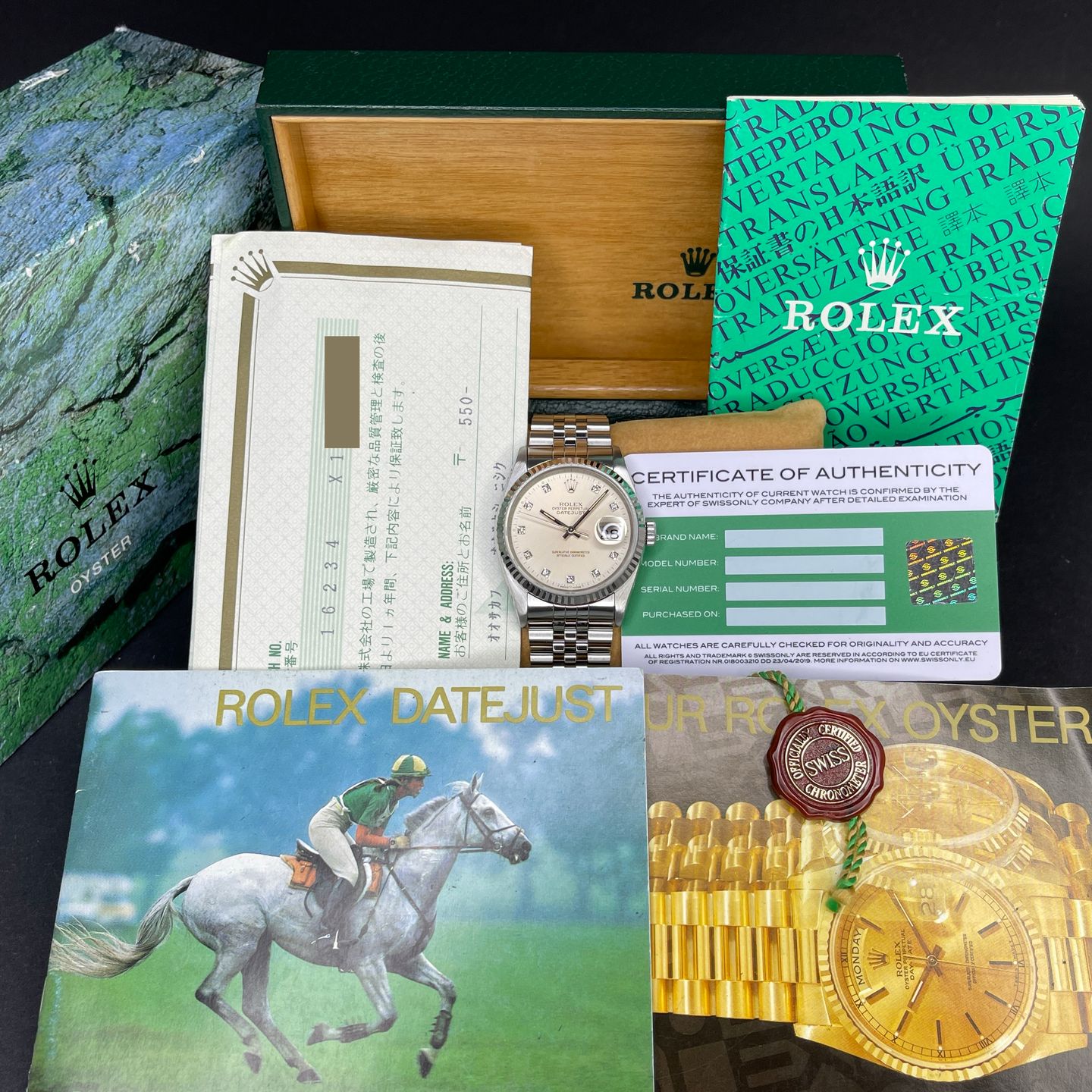 Rolex Datejust 36 16234 (1991) - 36 mm Steel case (2/7)