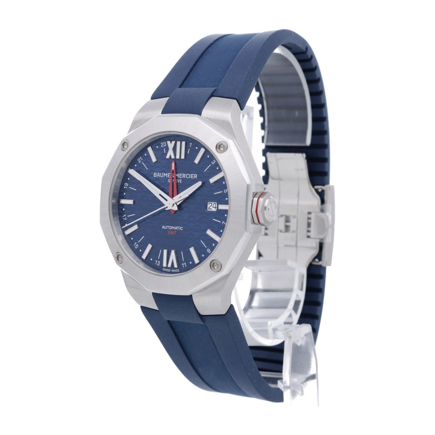 Baume & Mercier Riviera M0A10659 (2025) - Blue dial 42 mm Steel case (2/7)