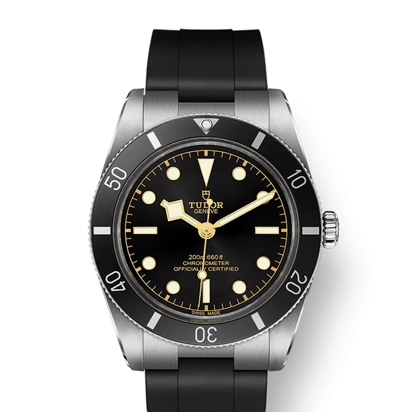 Tudor Black Bay 54 79000N-0002 (2024) - Zwart wijzerplaat 37mm Staal (1/8)