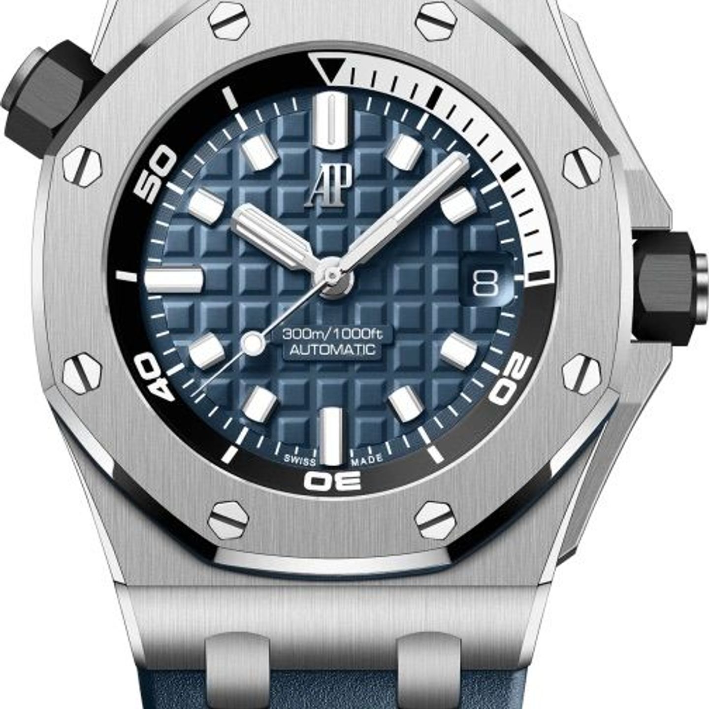 Audemars Piguet Royal Oak Offshore Diver 15720ST.OO.A027CA.01 (2024) - Blue dial 42 mm Steel case (1/1)