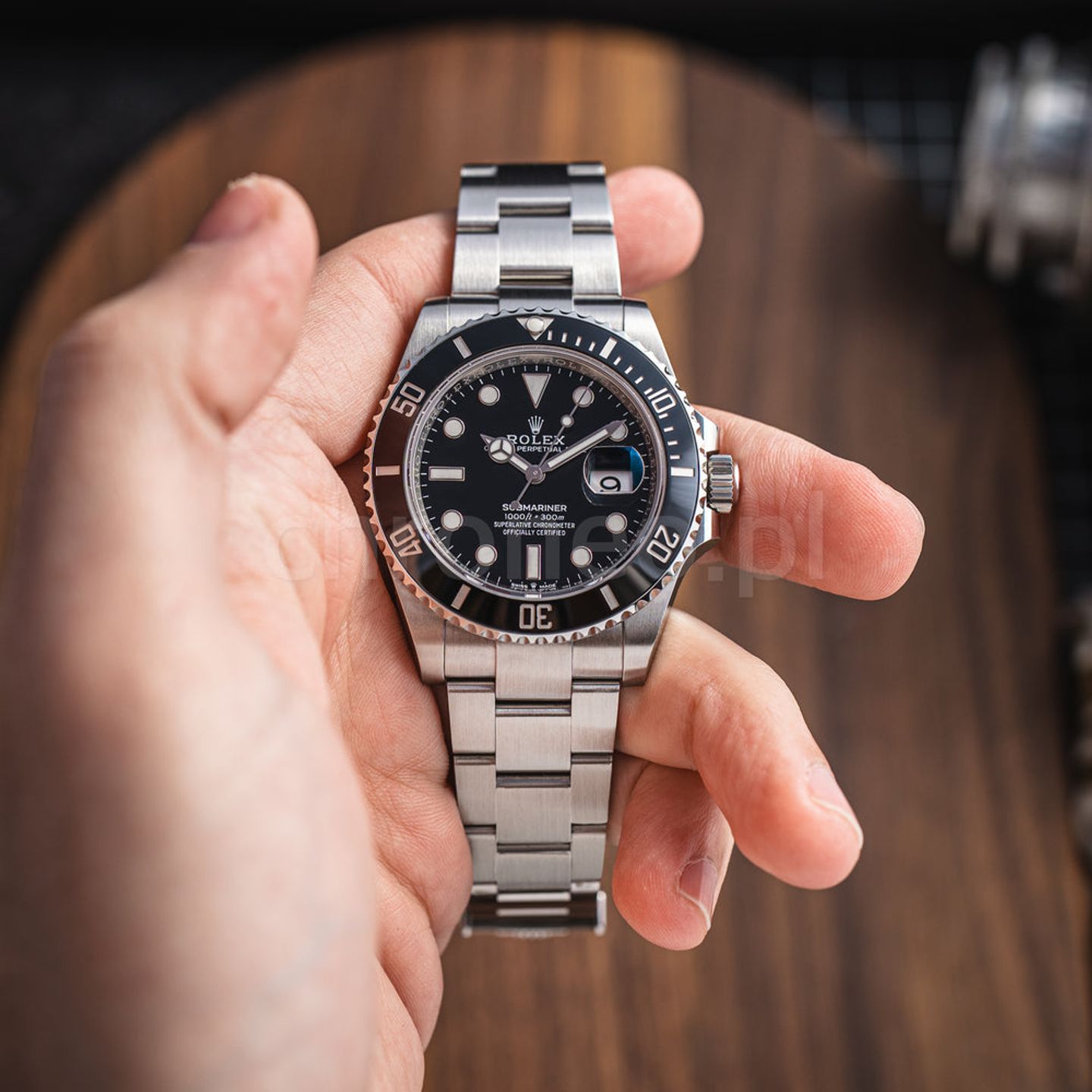 Rolex Submariner Date 126610LN (2026) - Zwart wijzerplaat 41mm Staal (3/8)