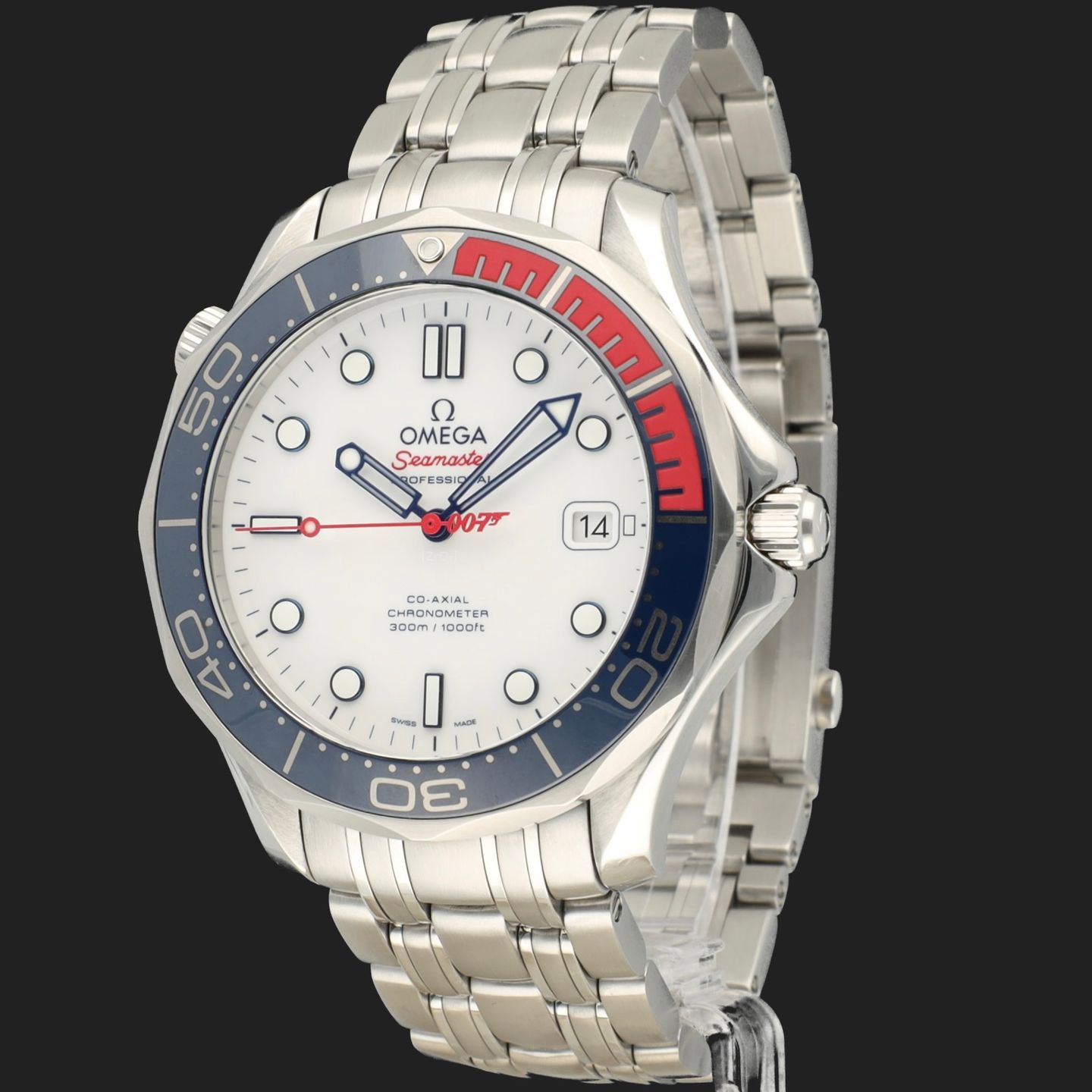 Omega Seamaster Diver 300 M 212.32.41.20.04.001 (2020) - White dial 41 mm Steel case (1/8)