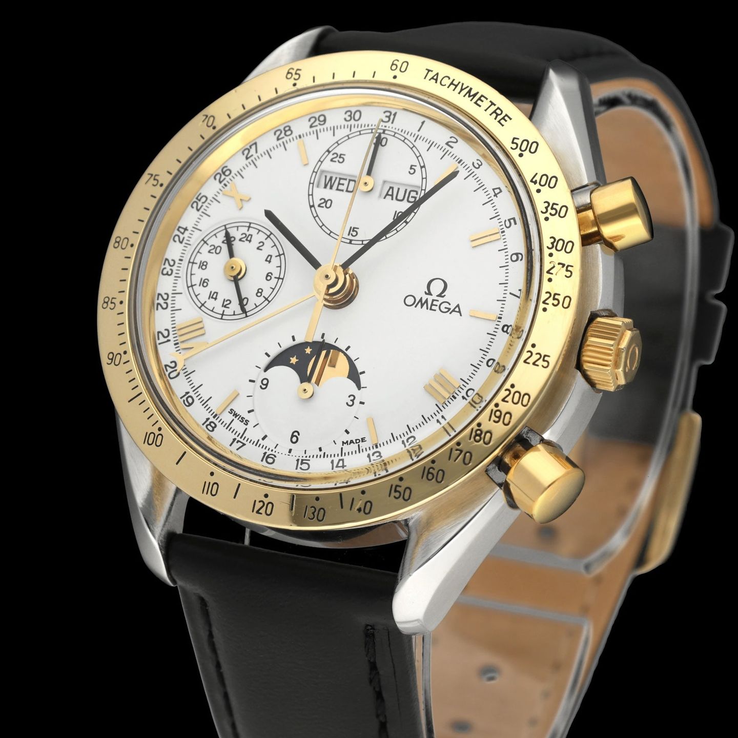 Omega Speedmaster 3330.20.00 (1992) - Wit wijzerplaat 39mm Staal (7/8)