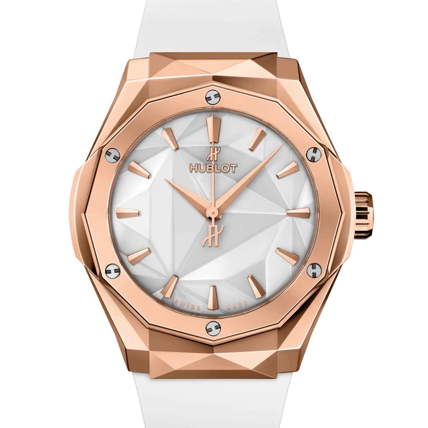 Hublot Classic Fusion 550.OS.2200.RW.ORL20 (2024) - Wit wijzerplaat 40mm Goud/Staal (3/3)