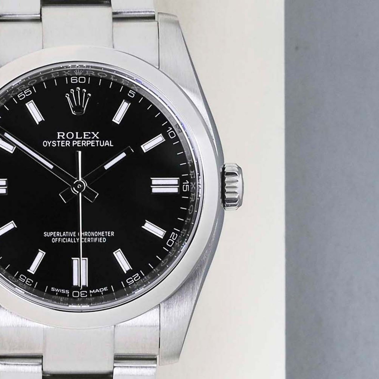 Rolex Oyster Perpetual 36 116000 (2018) - 36 mm Steel case (5/8)