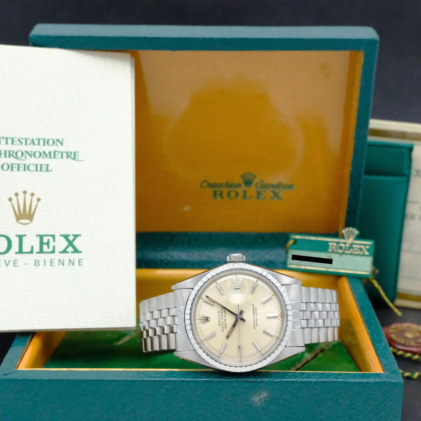 Rolex Datejust 1603 (1970) - 36mm Staal (3/8)