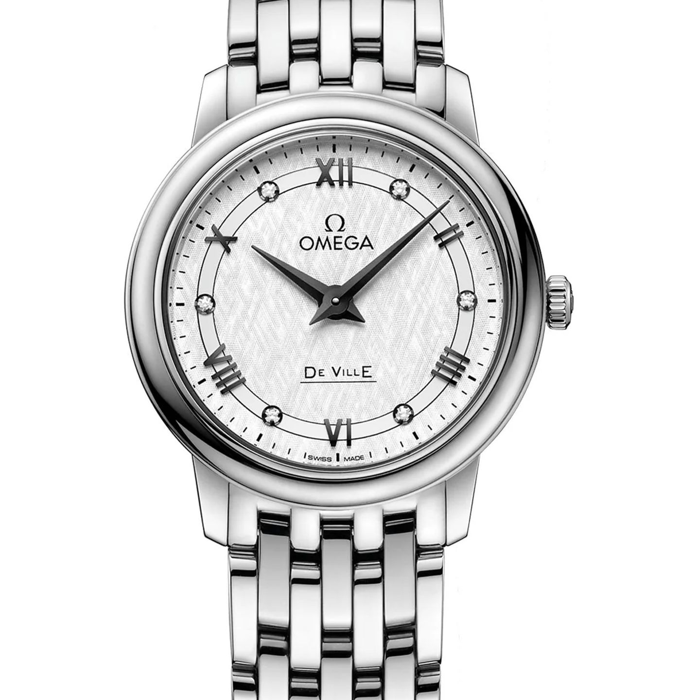 Omega De Ville Prestige 424.10.27.60.52.002 (2026) - Zilver wijzerplaat 27mm Staal (1/1)