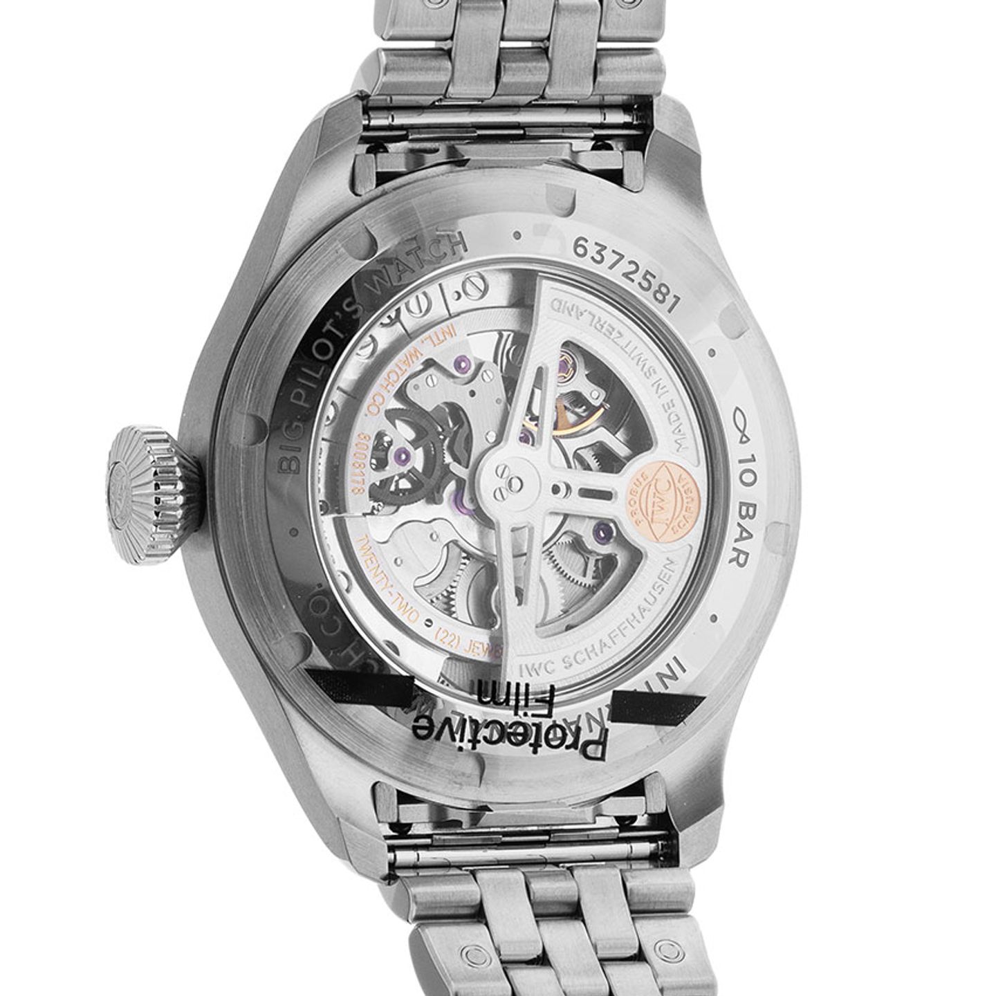 IWC Big Pilot IW329304 (2024) - Blue dial 43 mm Steel case (6/7)