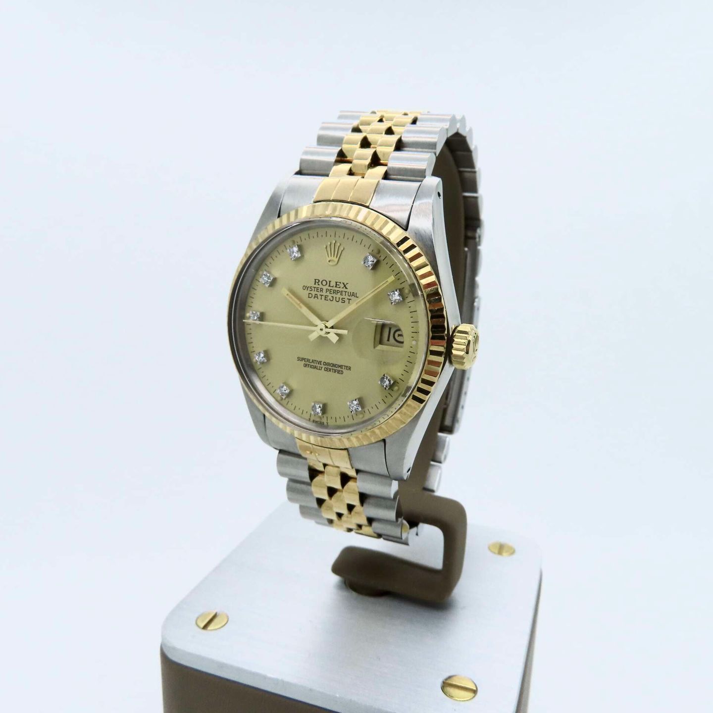 Rolex Datejust 36 16013 (1984) - 36 mm Gold/Steel case (1/7)