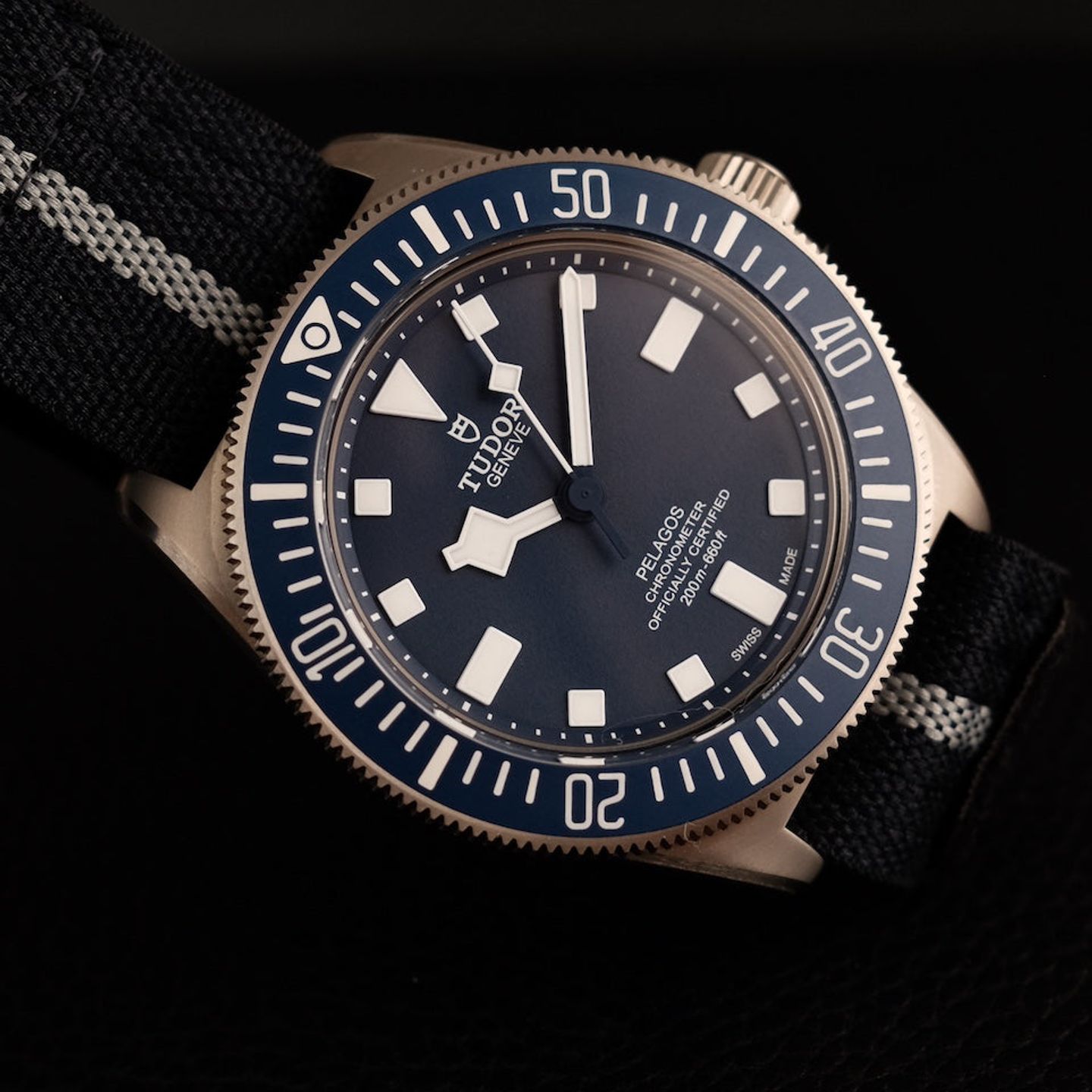 Tudor Pelagos 25707B/22 (2022) - Blue dial 42 mm Titanium case (6/8)