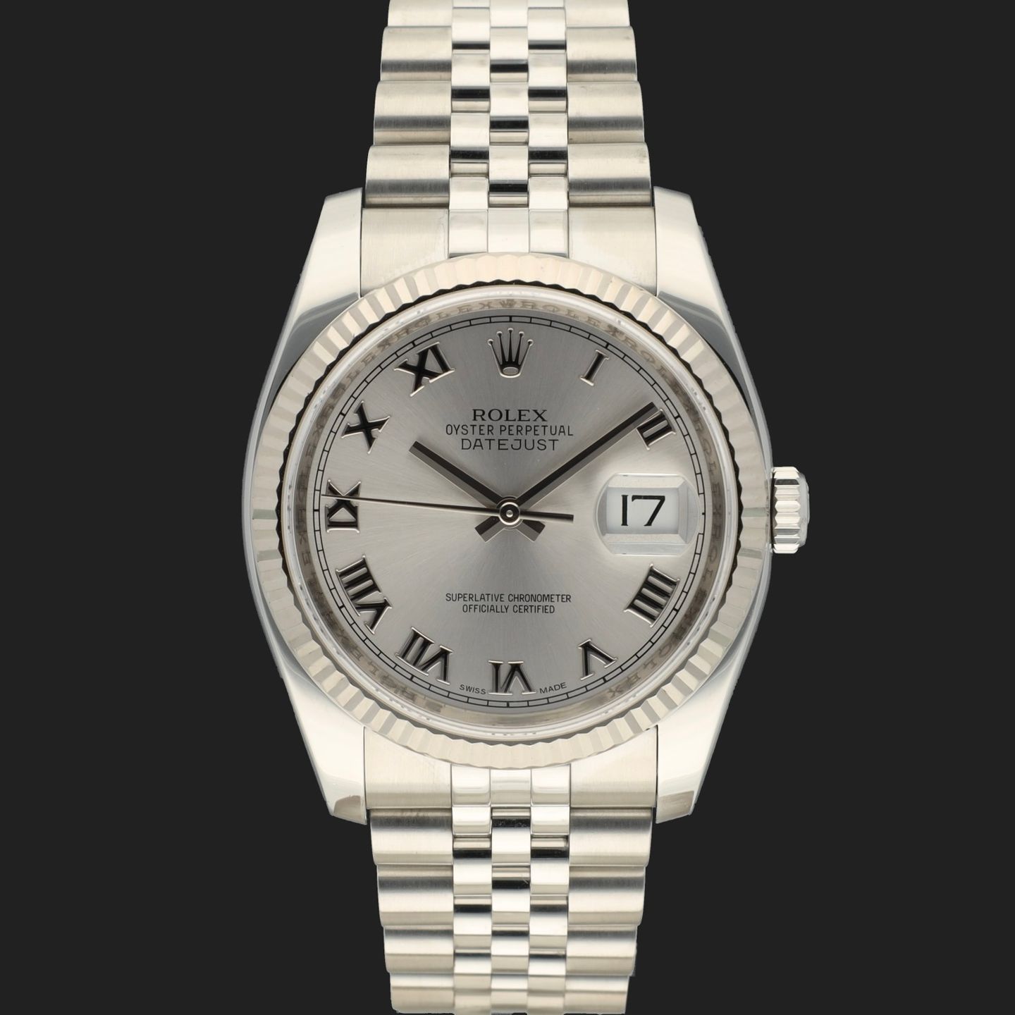 Rolex Datejust 36 116234 (2013) - 36mm Staal (3/8)
