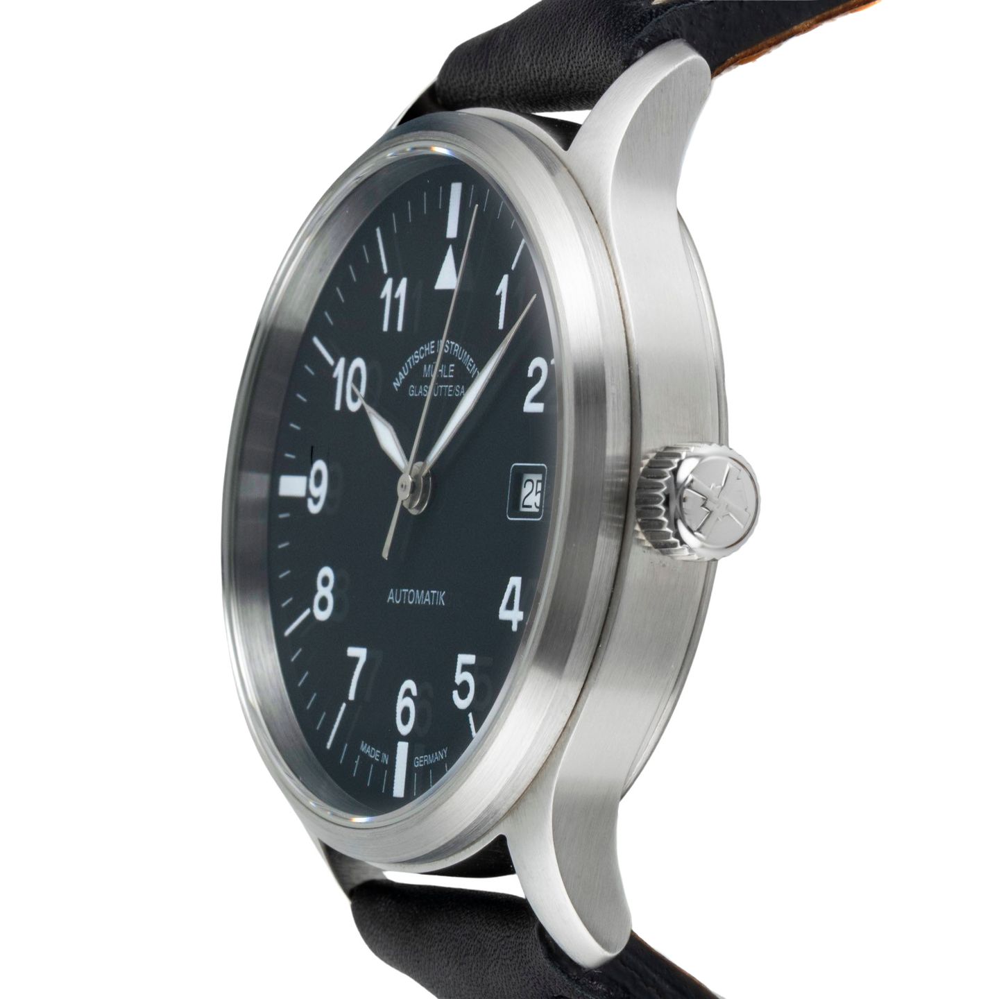 Mühle Glashütte Terrasport II M1-37-60 (2015) - Black dial 41 mm Steel case (6/8)