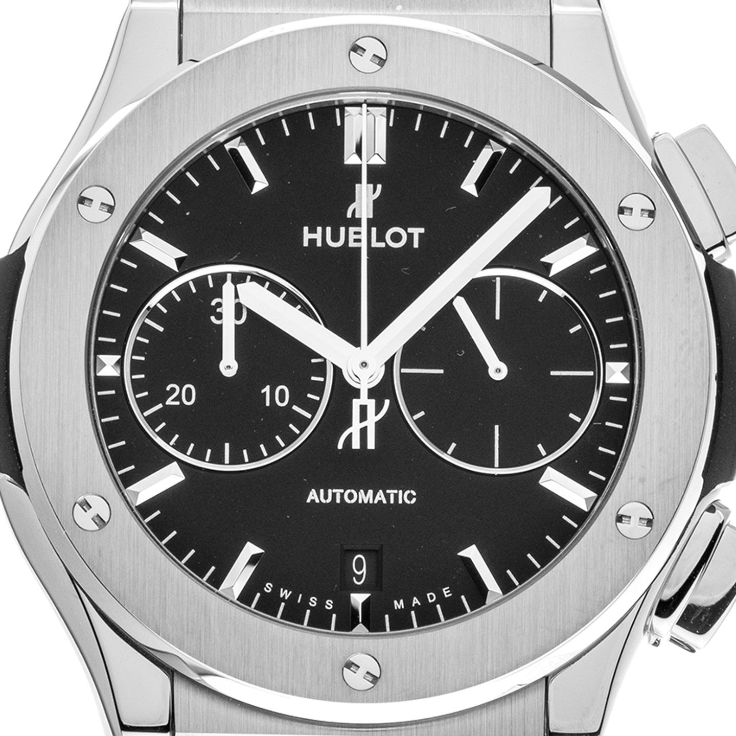 Hublot Classic Fusion Chronograph 521.NX.1171.RX (2024) - Black dial 45 mm Titanium case (1/7)