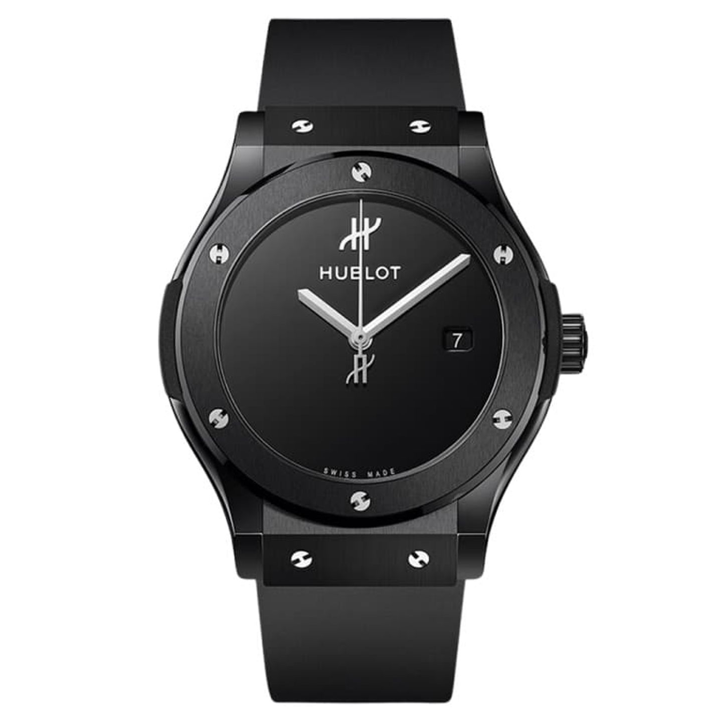 Hublot Classic Fusion Quartz 581.CX.1270.RX.MDM (2023) - Zwart wijzerplaat 33mm Keramiek (1/1)