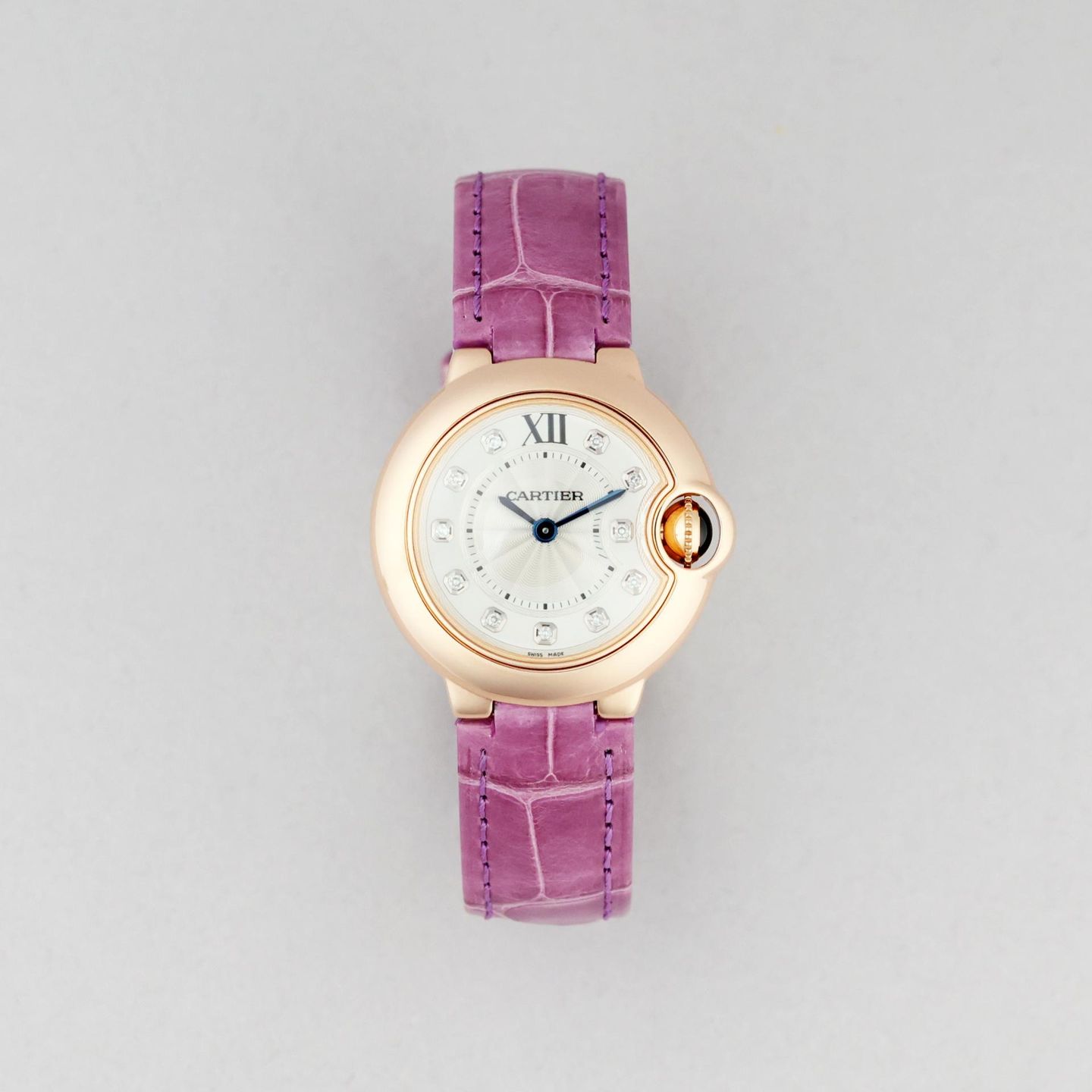 Cartier Ballon Bleu 28mm 3007 (2019) - Silver dial 28 mm (1/8)