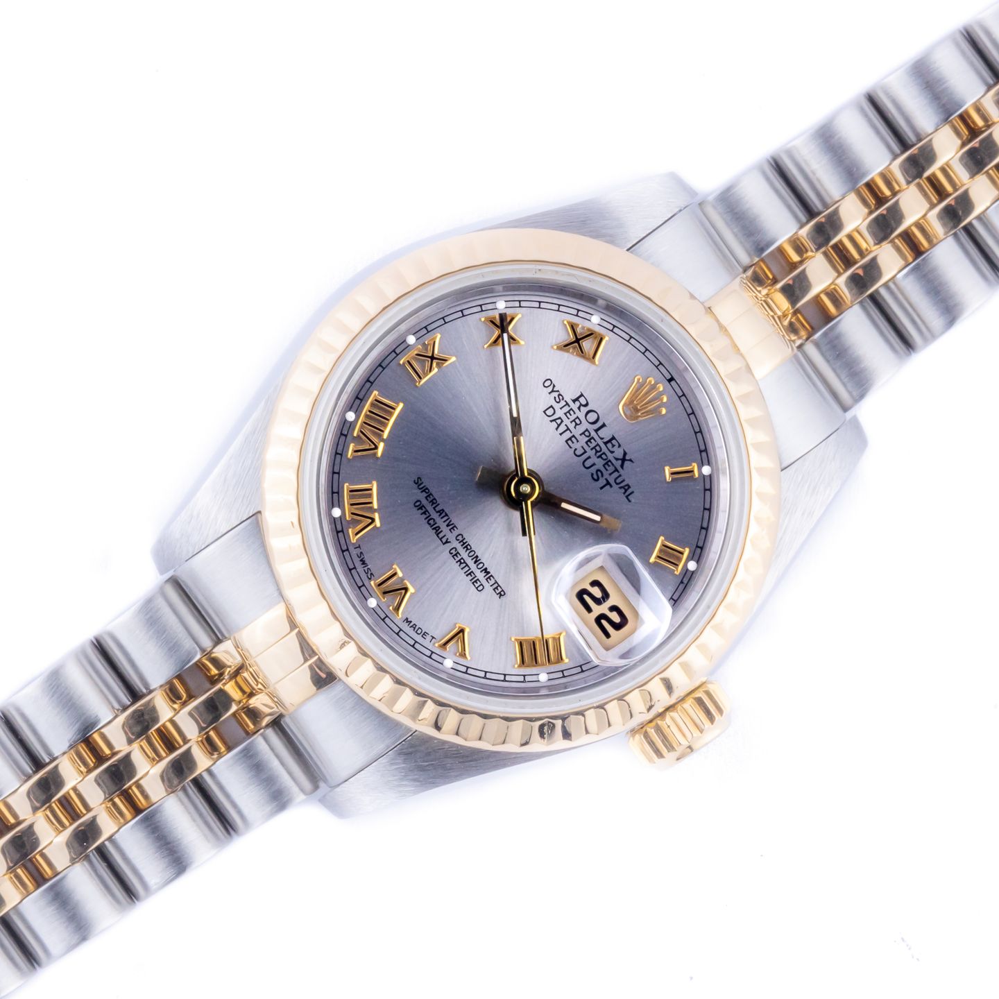 Rolex Lady-Datejust 69173 (1994) - 26 mm Gold/Steel case (1/8)