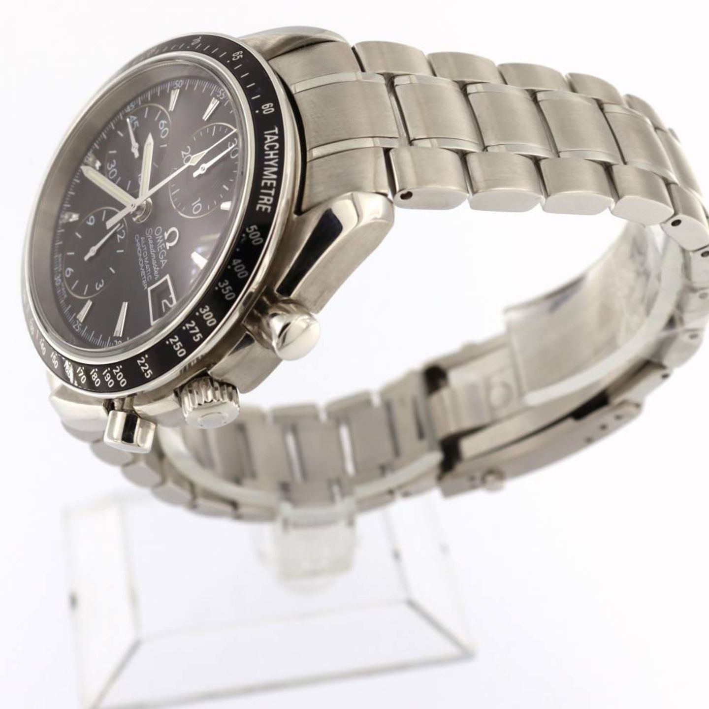 Omega Speedmaster Date 3210.50.00 (2012) - Black dial 40 mm Steel case (2/6)